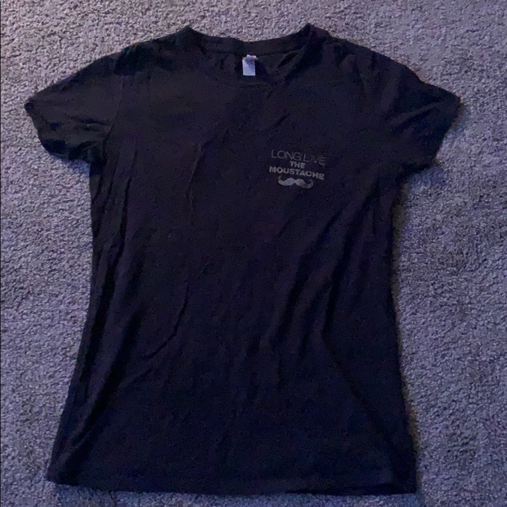 Black Next Level t-shirt